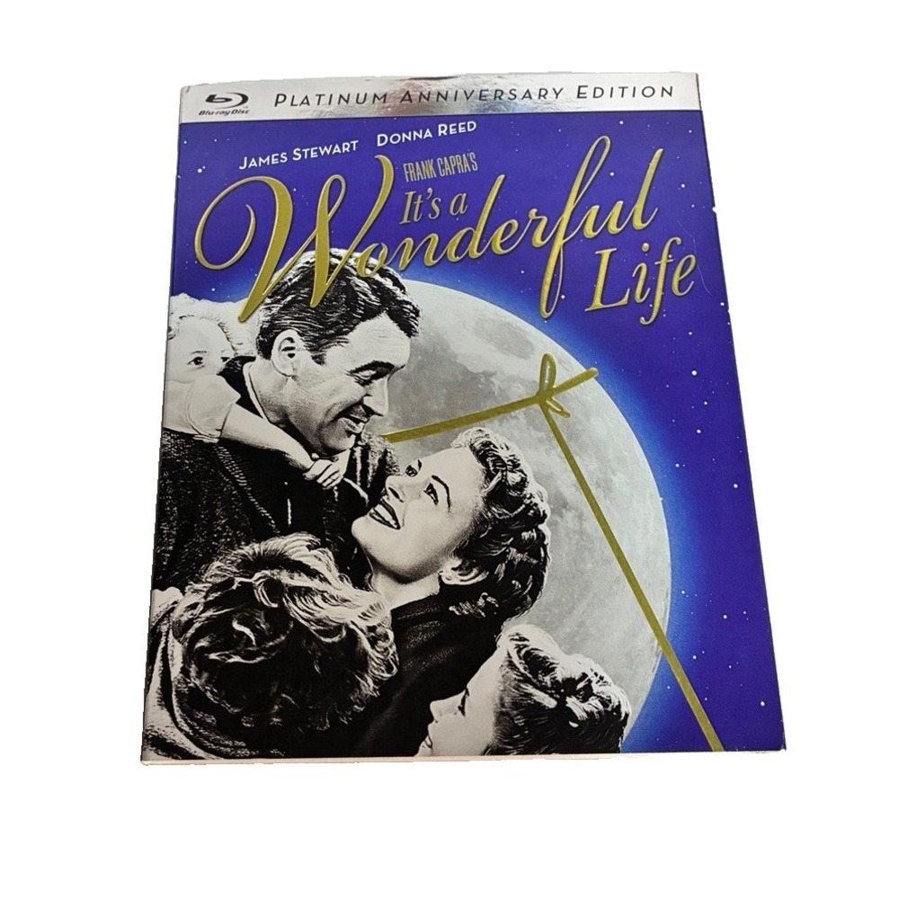 It's A Wonderful Life Platinum Anniversary Edition Blu-Ray factory Sealed SC